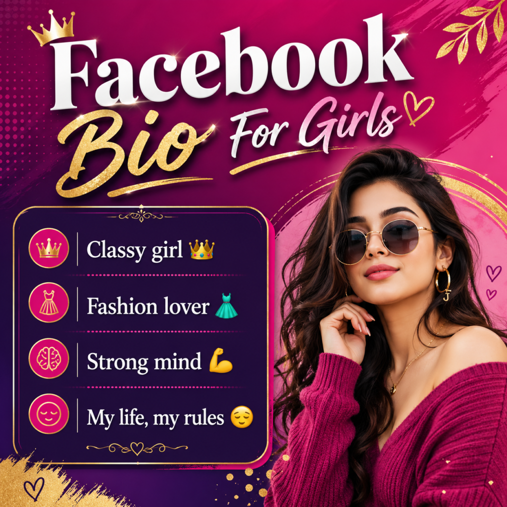 Facebook Bio For Girls